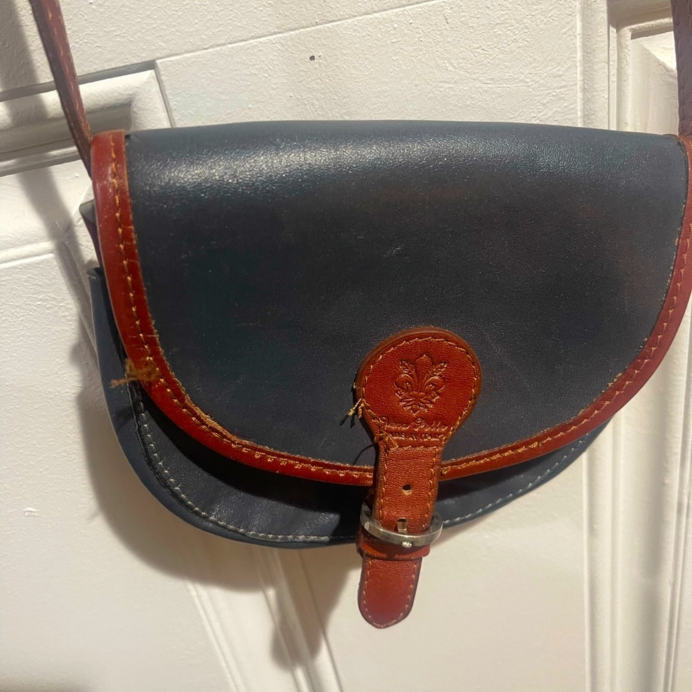 Vera pelle made in Italy purse crossbody